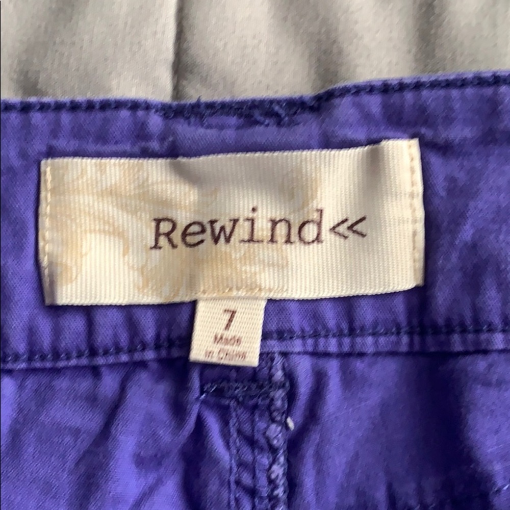 Colorful Purple shorts - Picture 2 of 3